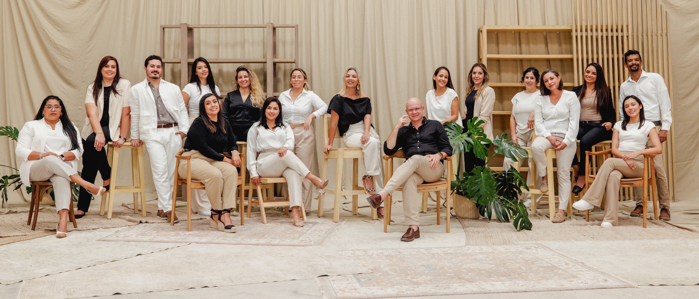 The Canteiro team — designers, florists, and producers behind every wedding